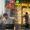 Goodsright Decor Solar Curtain Lights, 300 LED Outdoor Waterproof Solar Powered Waterfall String Lights for Patio Gazebo Backdrop Garden with USB Rechargeable Remote Hanging Twinkle Curtain Fairy Lights