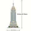 Goodsright Decor "Majestic Tower" Empire State Building Micro Blocks Set - 3819 Piece Architectural Model, Perfect For Home Decor & Birthday Gifts, Ages 14+