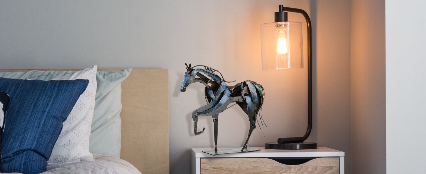 A Strong Metal Horse Statue Sculpture 5