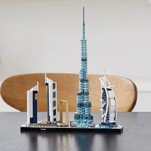 Goodsright Decor 740pcs Grand Architecture Building Kit - Highly Detailed Collectible Set for Adults with Challenging Creative Building Experience - Inspired by Iconic Skylines