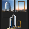 Goodsright Decor 740pcs Grand Architecture Building Kit - Highly Detailed Collectible Set for Adults with Challenging Creative Building Experience - Inspired by Iconic Skylines