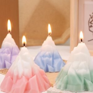 Goodsright Decor 1pc Iceberg Shape Candle Aromatherapy Candle Fragrance Candle Creative Gift Birthday Gift Box Set Home Decoration