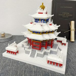 1705471769609-e79871858fc04e249e734defdfde2e24-goods Goodsright Decor 2800pcs World Famous Buildings Chinese Palace Model Building Blocks Set, Living Room Model Ornaments, Holiday Gifts