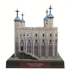 1712114337275-ee63037883fa4d10b0b94be4432e7f4c-goods Goodsright Decor "Royal Palace" Handcrafted 3D Paper Model Of The Tower Of London - Perfect For Home & Office Decor, Ideal Gift For Architecture Enthusiasts