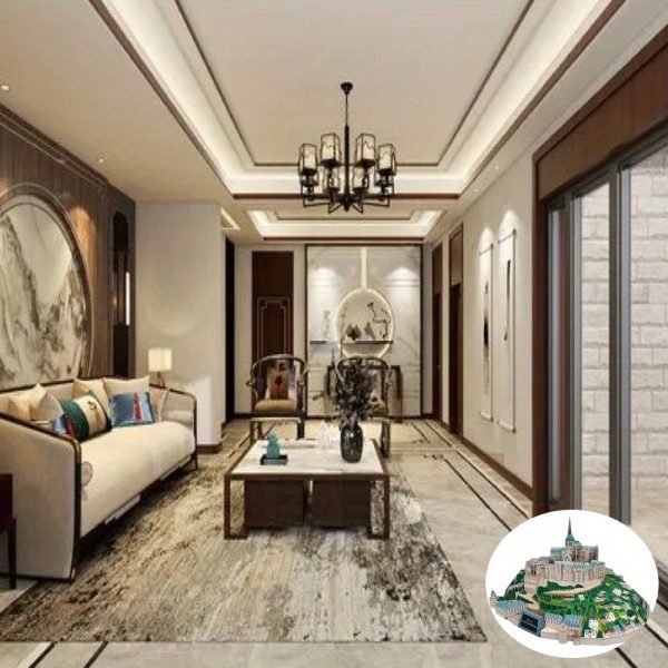 1712546261642-487948c394804d3d89256f8980d7a554-goods Goodsright Decor Saint-Michel Abbey 3D Paper Model Kit - Handmade DIY World Famous Architecture Replica, Coated Finish, Ideal for Bedroom, Living Room, Office, Study Decor