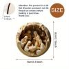 Goodsright Decor "Holy Night" 16-Piece Nativity Scene Wooden Ornaments Set - Perfect For Home, Church & Holiday Decorations