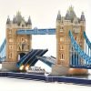 Goodsright Decor Large Led London Twin Bridge 3D Puzzle Set - Classic Style, Battery-Powered (Aa), Perfect For Valentine'S Day Gift, Ages 8-12
