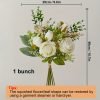 1878582ae46c3caa03fab6cab70d9c06 Goodsright Decor 1 Bundle of Lifelike Simulation Rose Flowers - Artificial Wedding Bouquet for Farmhouse Home Boho Decor, Table Centerpieces, DIY Decorations, Spring Summer Room Decor, and Aesthetic Home Accents