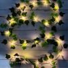 Goodsright Decor Magical 5m Leaf Fairy LED String Lights - Battery Operated for Easy Decor in Home, Garden, & Events, Ideal Gift