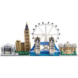 1ac227893da2dc3ce6e1595c034b8cd1-1 Goodsright Decor 3430pc London Bridge Model Kit - City Skyline Puzzle, Artistic DIY Challenge, Memorable Gift for Hobbyists & Decor