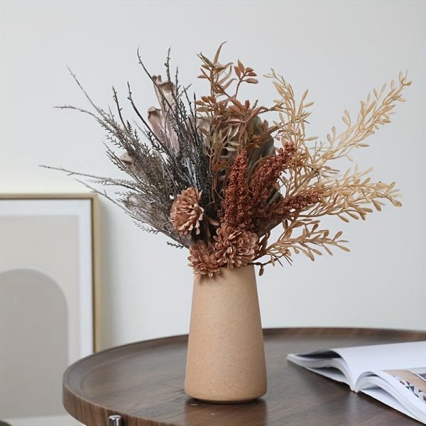 Goodsright Decor 1 Bundle, Simulation Flower Ball Chrysanthemum Bouquet, For Cafe Atmosphere Decoration, Home Living Room Decoration, Study Decoration, Holiday Atmosphere Decoration, Shooting Props