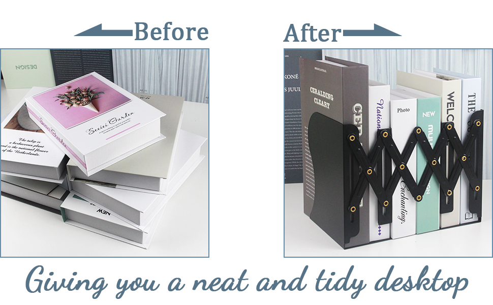Adjustable Bookends