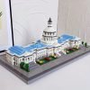Goodsright Decor 3299pcs World Famous Landmark Large Building, Parliament Building Eiffel Tower Block Model, Three-dimensional Assembly Puzzle Toy, Christmas Birthday Gift