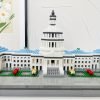 Goodsright Decor 3299pcs World Famous Landmark Large Building, Parliament Building Eiffel Tower Block Model, Three-dimensional Assembly Puzzle Toy, Christmas Birthday Gift