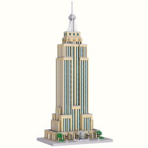 Goodsright Decor "Majestic Tower" Empire State Building Micro Blocks Set - 3819 Piece Architectural Model, Perfect For Home Decor & Birthday Gifts, Ages 14+