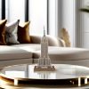 Goodsright Decor Empire State Building 3D Puzzle Diorama Kit - Architectural Model for Adults, DIY Handmade Assembly, Educational Birthday & Holiday Gift
