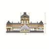 Goodsright Decor Louvre Replica 3377pcs Building Blocks - Educational DIY Model Kit for Adults | Stress-Relief 3D Puzzle | Collector's Display Set