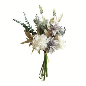 Goodsright Decor 1pc Luxurious Artificial Flower Arrangement - Realistic Silk Floral Centerpiece for Wedding, Home, Kitchen, Garden, Party and Christmas Decor - Long-Lasting, Elegant, and Easy to Use