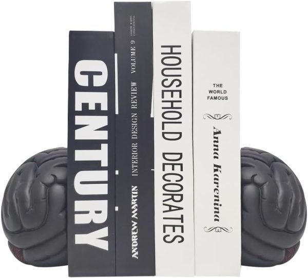 51Wz7rDEfvL._AC_SL1000 Goodsright Decor Decorative Bookends Chess Bookends, Book Shelf Decor Book Ends for Heavy Books, Heavy Bookends Book Stoppers for Desk Decoration, Unique Bookends Decor for Office Home (Chess Bookends)