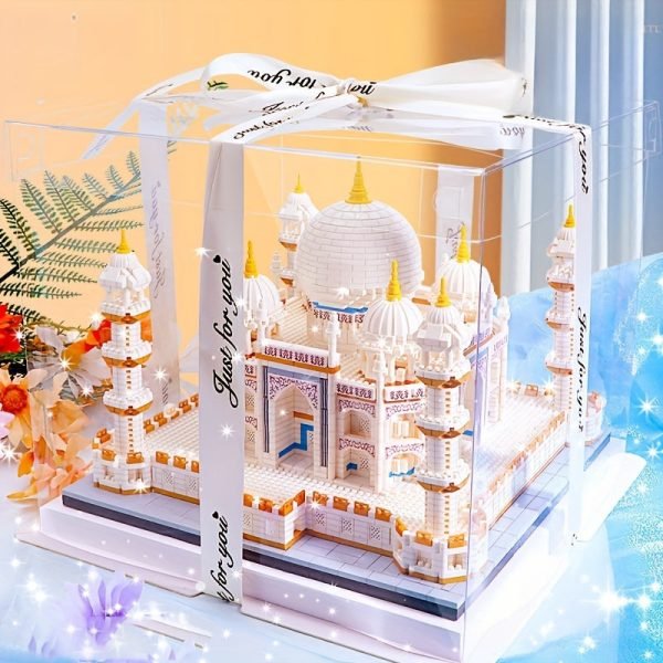 Goodsright Decor Building Blocks Taj Mahal Castle High Difficult Huge Shape Assembled Building Educational Toys