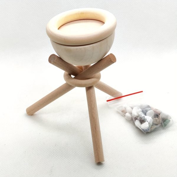 Goodsright Decor 1pc Wood Aromatherapy Essential Oil Diffuser, Wood Scented Air Essential Oil Diffuser Mini Stone Diffuser For Bedroom Wardrobe Bathroom