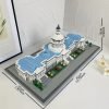 Goodsright Decor 3299pcs World Famous Landmark Large Building, Parliament Building Eiffel Tower Block Model, Three-dimensional Assembly Puzzle Toy, Christmas Birthday Gift