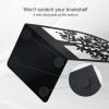 Goodsright Decor Metal Bookend, Tree of Life bookend for Shelves, Home Decorative Bookends for Heavy Books, Black Non-Skid Book Stopper, 7 x 5.5 x 3.5 inch (1 Pair)