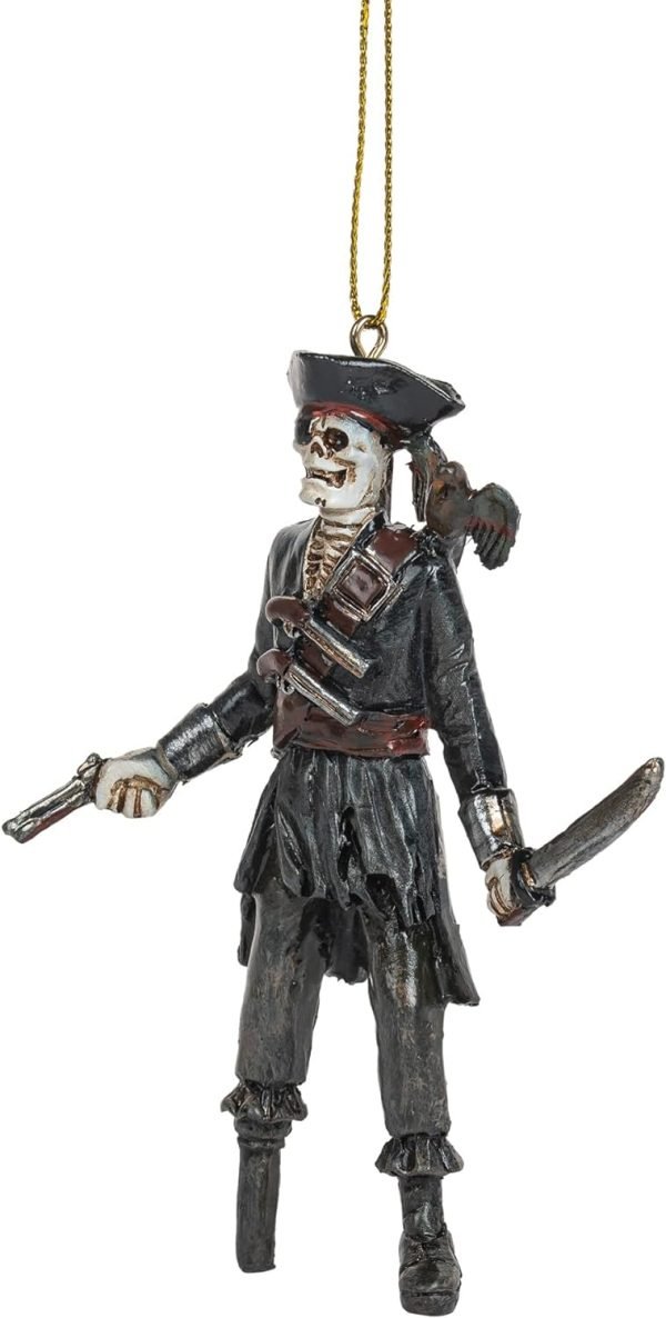 61UKkRVWbTL._AC_SL1500 Goodsright Decor Ghost Pirate Skeleton Skull Christmas Halloween Tree Ornament