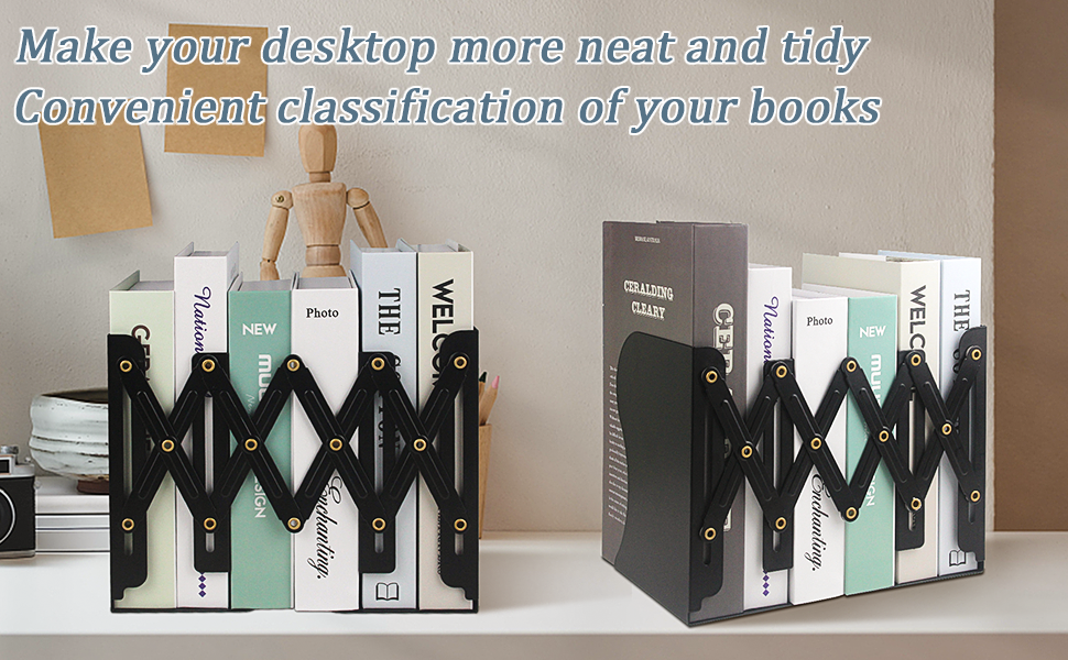 Adjustable Bookends