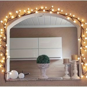 Goodsright Decor "Festive Radiance" 54 Led Fairy Lights - Usb Powered, Flashing Glow For Christmas, Halloween & Hanukkah Decorations, Outdoor Camping Ready