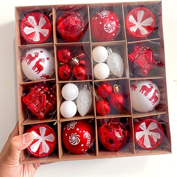 67862e85a74dabb003487df093f47ffa-1 Goodsright Decor 42pcs Christmas Balls Gifts Christmas Tree Decorations, Christmas Tree Decoration Sets Red Platinum Pink Blue Christmas Balls Shatterproof Hanging Tree Decorations Large And Small Decorations, Christmas Tree Decorations Holiday Party