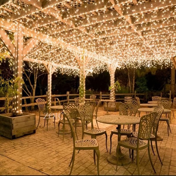 Goodsright Decor ZOIC 500 LED Christmas Wedding Party Fairy String Lights Lamp 100 Meters (328 feet) 8 Modes 29V Memory Function IP44 Waterproof