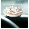69aee267a4b0b049223b13104b1fe5e6 Goodsright Decor 1pc Exquisite Ceramic Flower-Shaped Aroma Diffuser - Empty Bottle for Custom Fragrance, Home Decor, Air Freshener, and Car Accessory for Wedding, Halloween, and Christmas Decorations