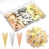 Goodsright Decor 180 Pieces Book Darts Tin Mixed Metals Bookmarkers Thin Line Bookmarks Silver Gold Orange Book Markers Brass Page Darts Mixed Book Markers for Women Men Teen Students Readers Book Lovers