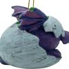 718rZDQQhRL._AC_SL1500 Goodsright Decor Purple Baby Dragon Hatching from Egg Christmas Tree Ornament