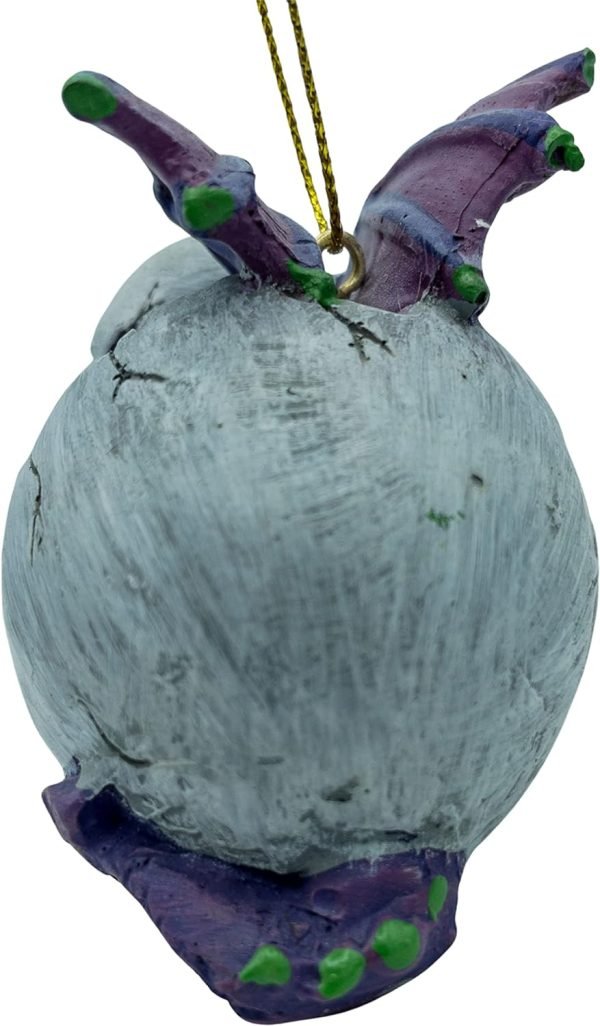 71ZfkyyG2ML._AC_SL1500 Goodsright Decor Purple Baby Dragon Hatching from Egg Christmas Tree Ornament