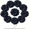 71d49e3b24b6540a3a79732538525b30-1 Goodsright Decor Elegant Navy Silk Hydrangea Flowers, 6-Pack - Versatile & Realistic, Perfect for Weddings, Parties & Home Decor, Allergy-Free