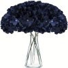 733bbda522df34cd17e2a8a4face18b2-1 Goodsright Decor Elegant Navy Silk Hydrangea Flowers, 6-Pack - Versatile & Realistic, Perfect for Weddings, Parties & Home Decor, Allergy-Free