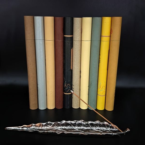 Goodsright Decor 10-Pack Variety Natural Incense Sticks Set, Wood Scented Incense for Home Office Yoga, Ideal Gift for Hanukkah, Thanksgiving, Valentine's Day, Ramadan, Mother's Day - No Feathers Included