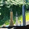 Goodsright Decor Creative Skyline Collectible Model Brick, New York City Trade Center Landmark Building Block Toys, Gifts, Home Decor