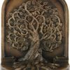 9110NbFOz6L._AC_SL1500 Goodsright Decor Tree of Life Bookends Set, Antique Brass Tree Book Ends, 2 Decorative Bookends for Shelves or Bookcase, Cast Iron Bookends, Stylish Brass Bookends, Non-Skid Anti-Slip Heavy Bookends, Home D??cor Gift