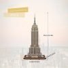 Goodsright Decor Empire State Building 3D Puzzle Diorama Kit - Architectural Model for Adults, DIY Handmade Assembly, Educational Birthday & Holiday Gift