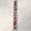 95cc9cd222dd5b4196baa710651e5a77-1 Goodsright Decor 1pc Glamorous Christmas Flocking Wreath - Door Hanging Decoration with Rattan Reverse Hanging Tree Design, Festive Holiday Decor, No Feathers, Ideal for Indoor and Outdoor Use