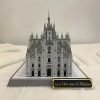 Goodsright Decor 10 Inch Exquisite Milan Cathedral Paper Model - Large Scale, Handcrafted, DIY 3D Stereoscopic Scene Assembly with Unique Art Style Decoration - Authentic Italian Design, World Famous Landmark Reproduction, Perfect for Homework or Educational Projects