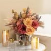 Goodsright Decor 1pc Lifelike Artificial Flowers - Beautifully Arranged Silk Bouquet for Wedding, Home, Kitchen, and Garden Party Decor - Perfect Centerpiece for Special Occasions