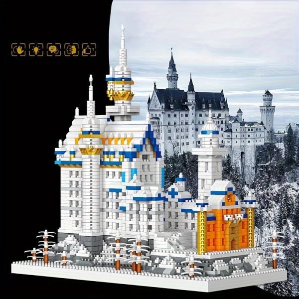 Goodsright Decor 2790pcs Miniature World Landmarks Building Set - Create & Display Swan Lake Castle - Educational Architecture Models - Perfect Gift & Decorative Masterpieces