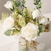 ae9dcfa4048581e5d06c5448dd111cf2-1 Goodsright Decor 1 Bundle of Lifelike Simulation Rose Flowers - Artificial Wedding Bouquet for Farmhouse Home Boho Decor, Table Centerpieces, DIY Decorations, Spring Summer Room Decor, and Aesthetic Home Accents