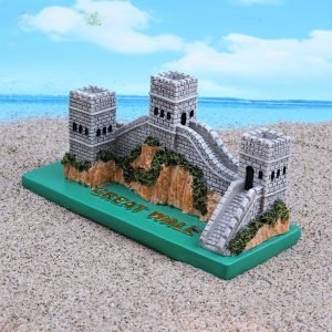 Goodsright Decor Resin Great Wall of China Miniature Sculpture, Moss Micro Landscape Decor, Aquarium Ornament, DIY Decorative Figurine