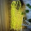 Goodsright Decor Enchanting Willow LED Curtain Lights, 1 Pack of 100, USB-Powered with 8 Twinkling Modes - Versatile Decor for Christmas, Weddings, Parties, Bedrooms, and New Year Ambiance