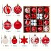 c38e1c76-66a1-11ee-97cb-0a580a690823 Goodsright Decor 42pcs Christmas Balls Gifts Christmas Tree Decorations, Christmas Tree Decoration Sets Red Platinum Pink Blue Christmas Balls Shatterproof Hanging Tree Decorations Large And Small Decorations, Christmas Tree Decorations Holiday Party